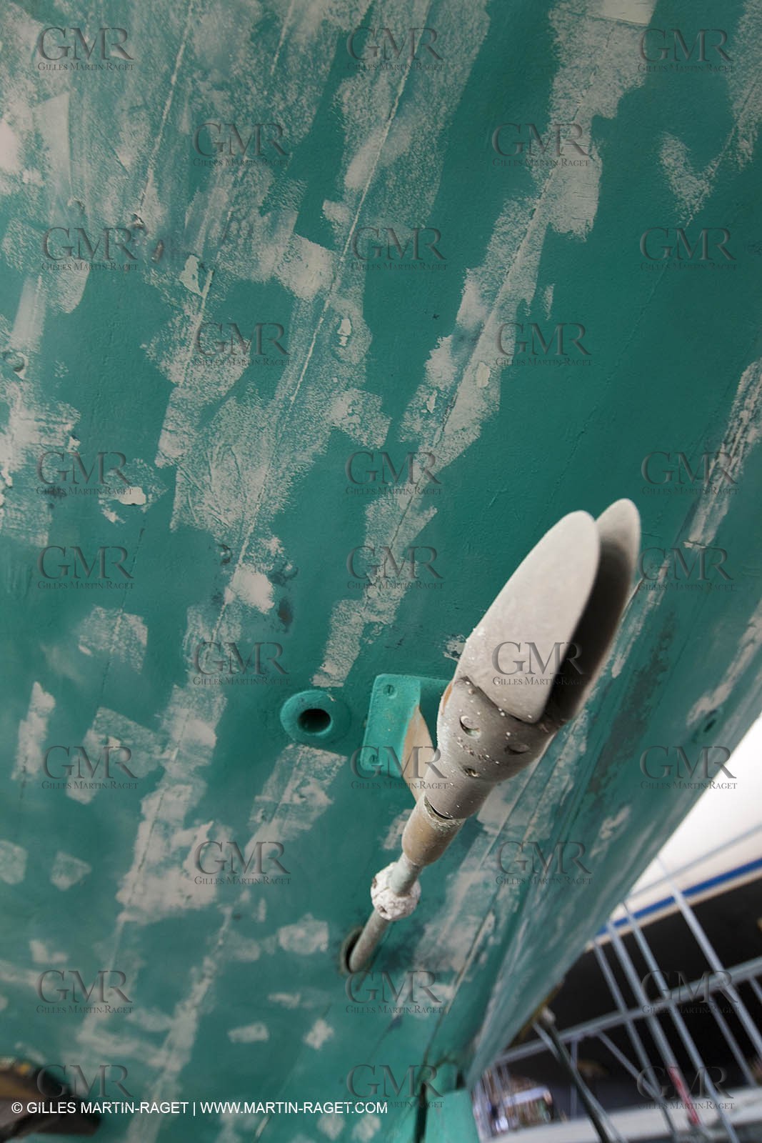 13 03 2010 - La Ciotat (FRA,13) - Oriole - Annual maintenance at  Charpentiers Réunis boatyard