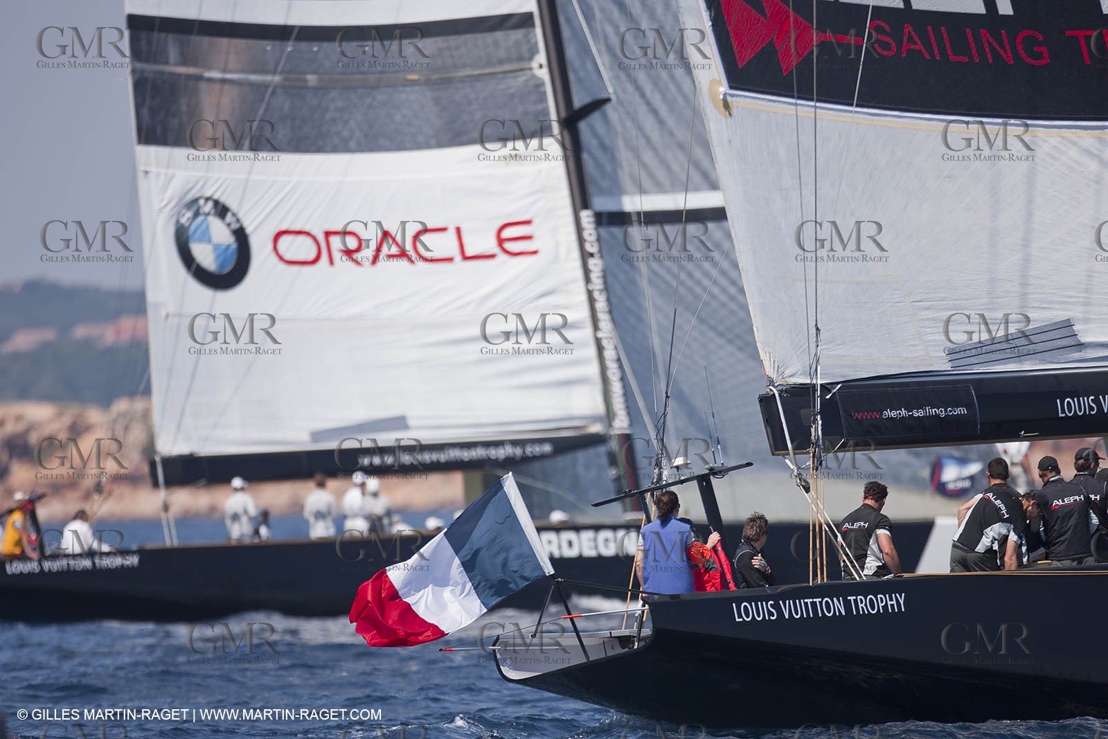 23 05 2010 - La Maddalena (ITA, Sardinia) Louis Vuitton Trophy - BMW ORACLE Racing - Racing Day 2