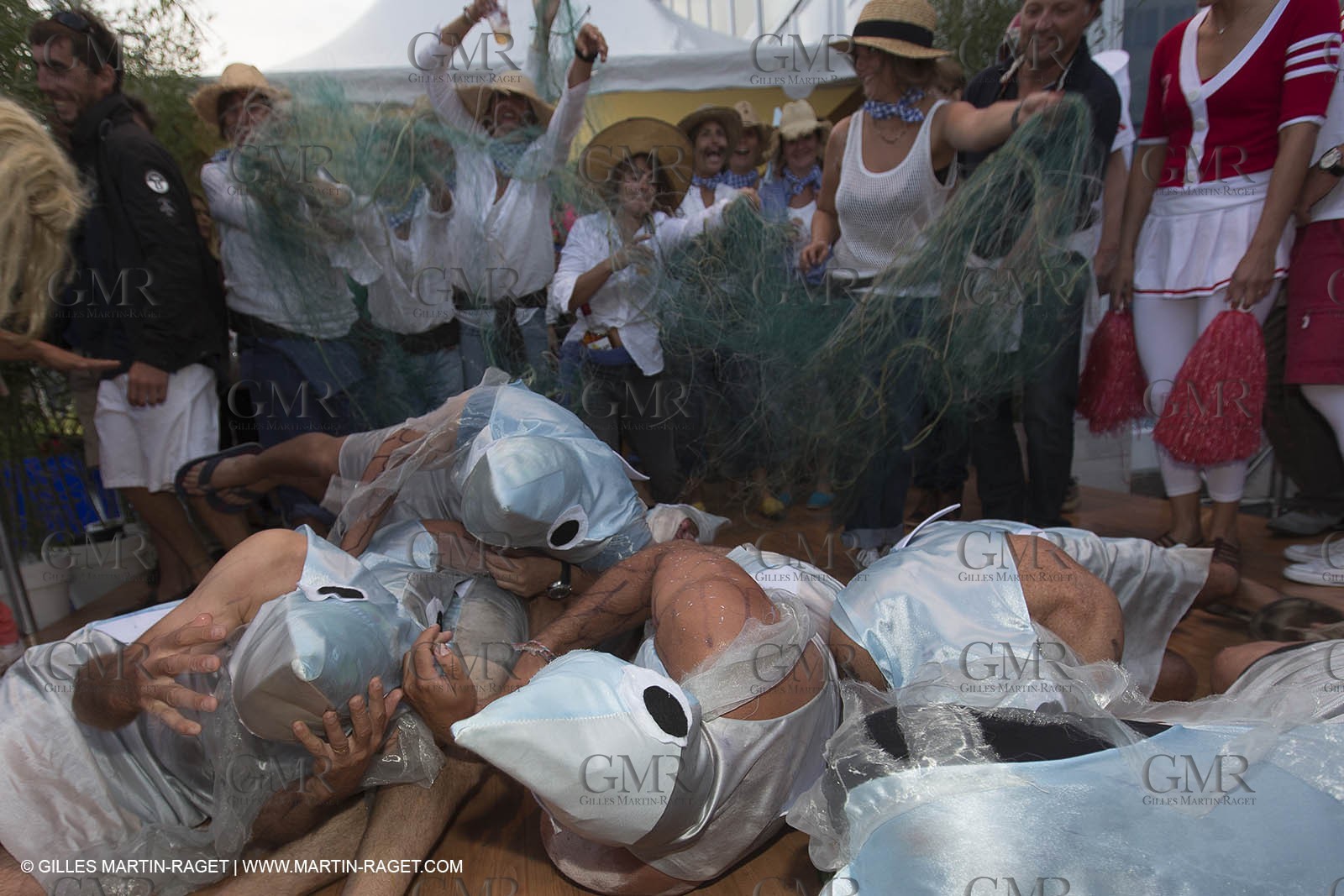 03 10 2013 - Saint-Tropez(FRA,83) - Voiles de Saint-Tropez 2013 - Day 4 - Crew parade