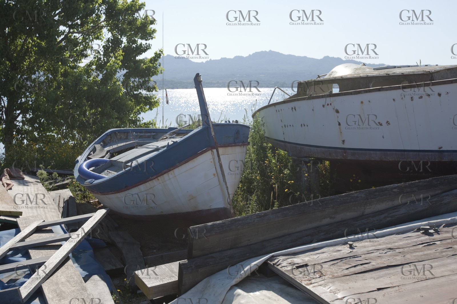 19 05 2010 - La Maddalena (ITA, Sardinia) - Carrano boatyard and Passo della Moneta Marina