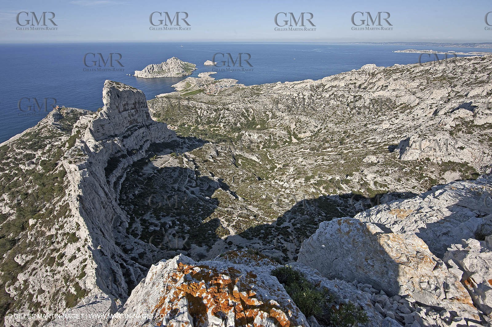 18 04 2009 - Marseille (FRA, 13) - Les Calanques - frop Rocher St Michel summit