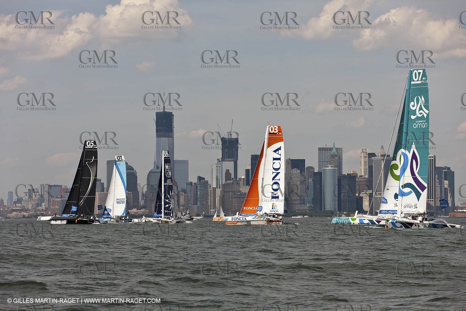 03 07 2012 - New York (USA, NY) - Krys Ocean Race prologuie - arrival in New York