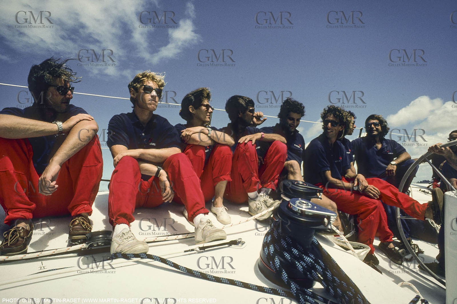 AUckland, (NZ, Whitbread Round The World Race 1989-1990 - Charles Jourdan