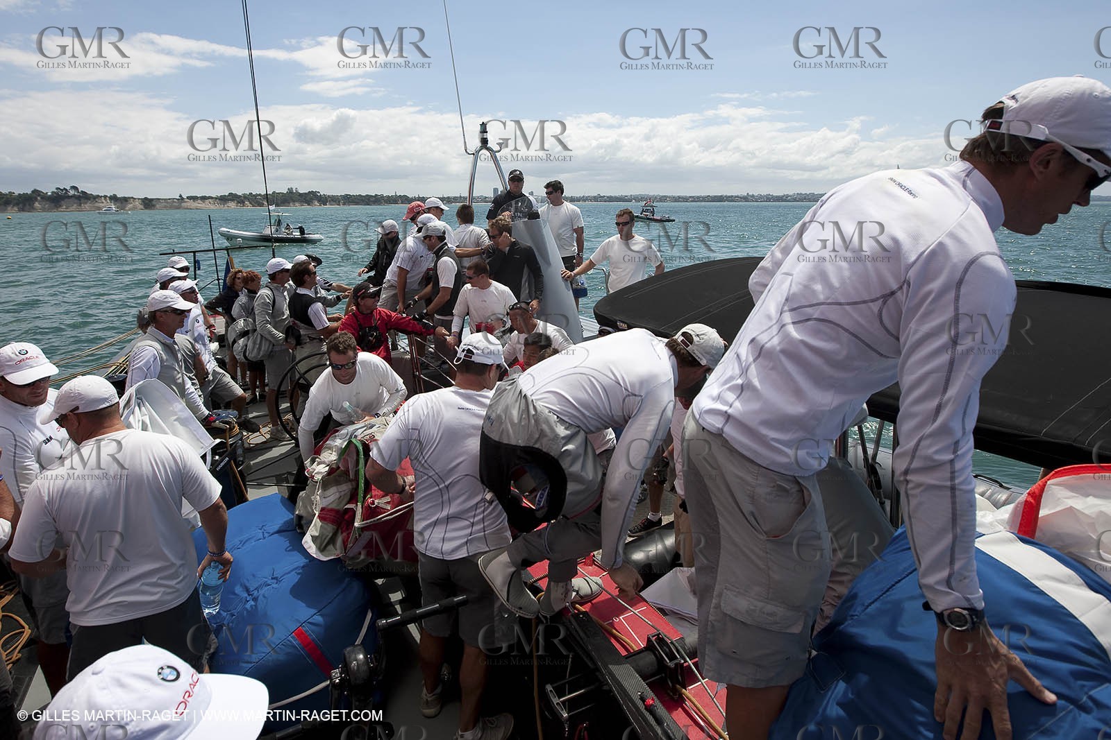 29 01 2009 - Auckland (NZL) -  Louis Vuitton Pacific Series - BMW ORACLE Racing - Training
