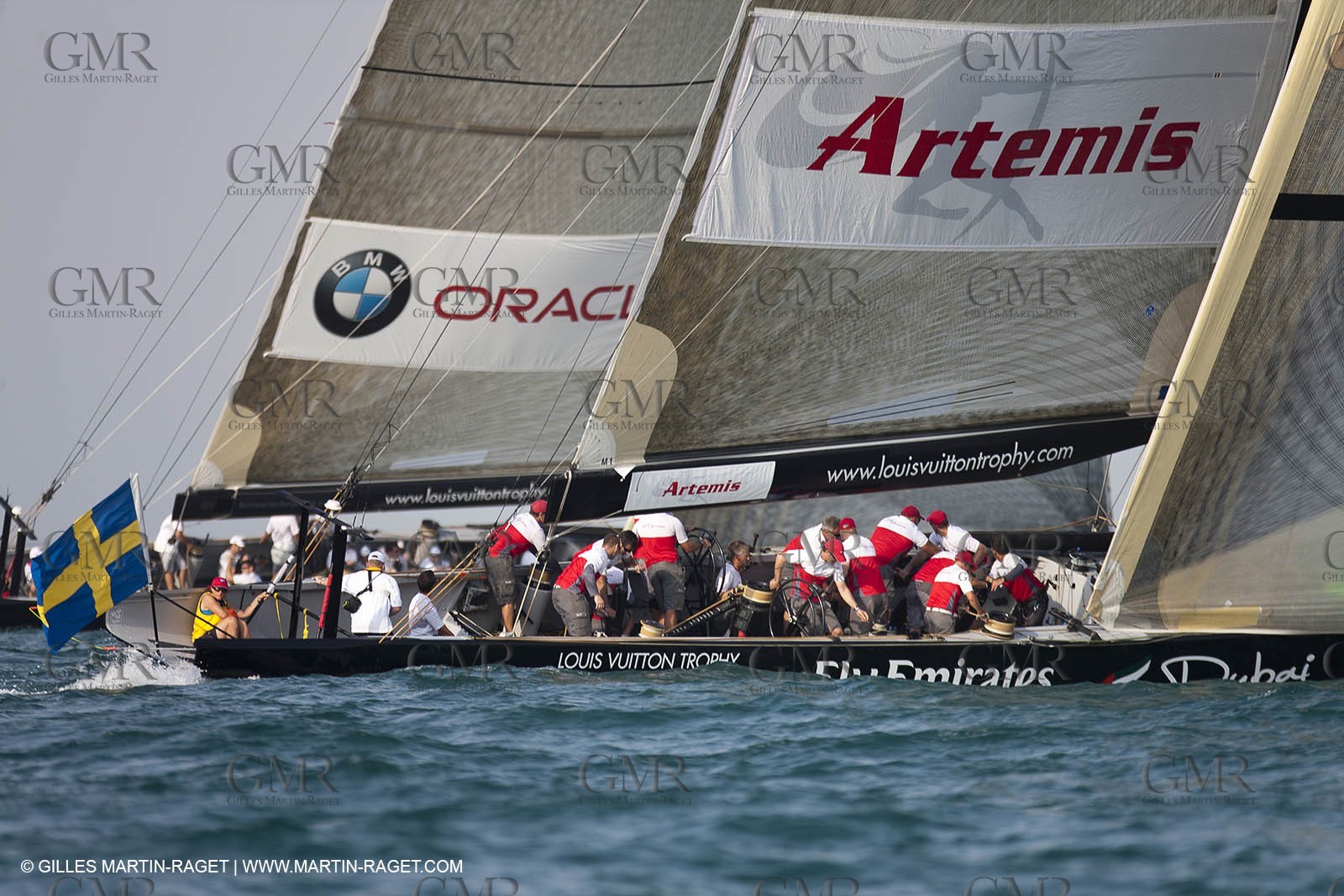 15 11 2010 - Dubai (UAE) - Dubai Louis Vuitton Trophy -  BMW ORACLE Racing Vs Artemis