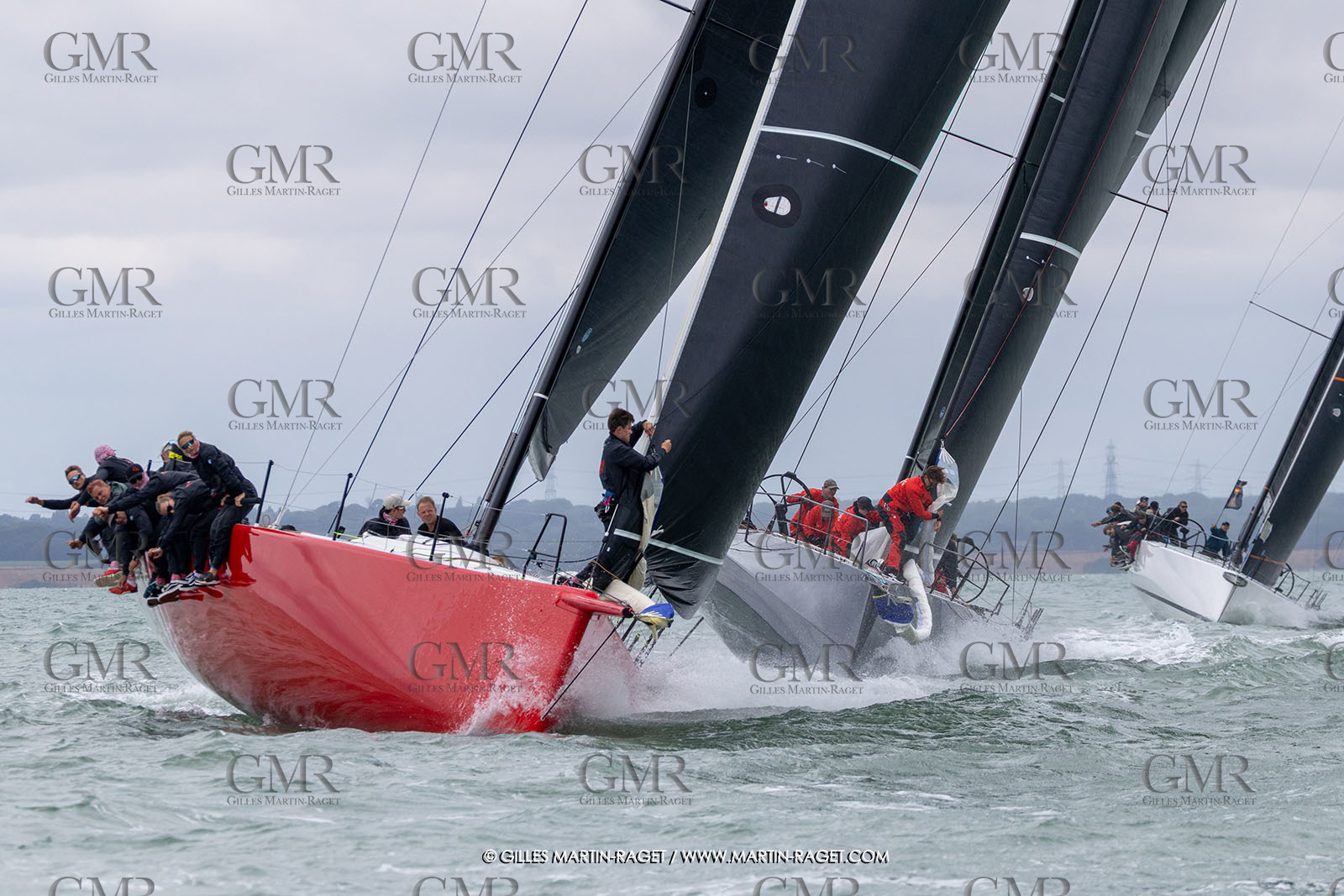 22 07 2025, Cowes (UK, IOW), Admiral's Cup 2025, Inshore Races 1 & 2,