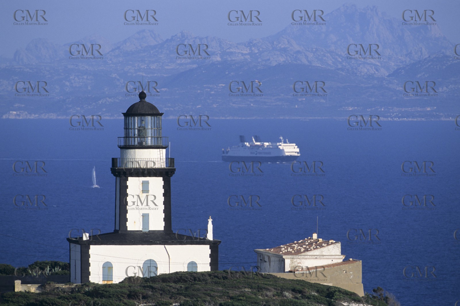 France, Corsica, Bonifacio Straight, Pertusato lighthouse
