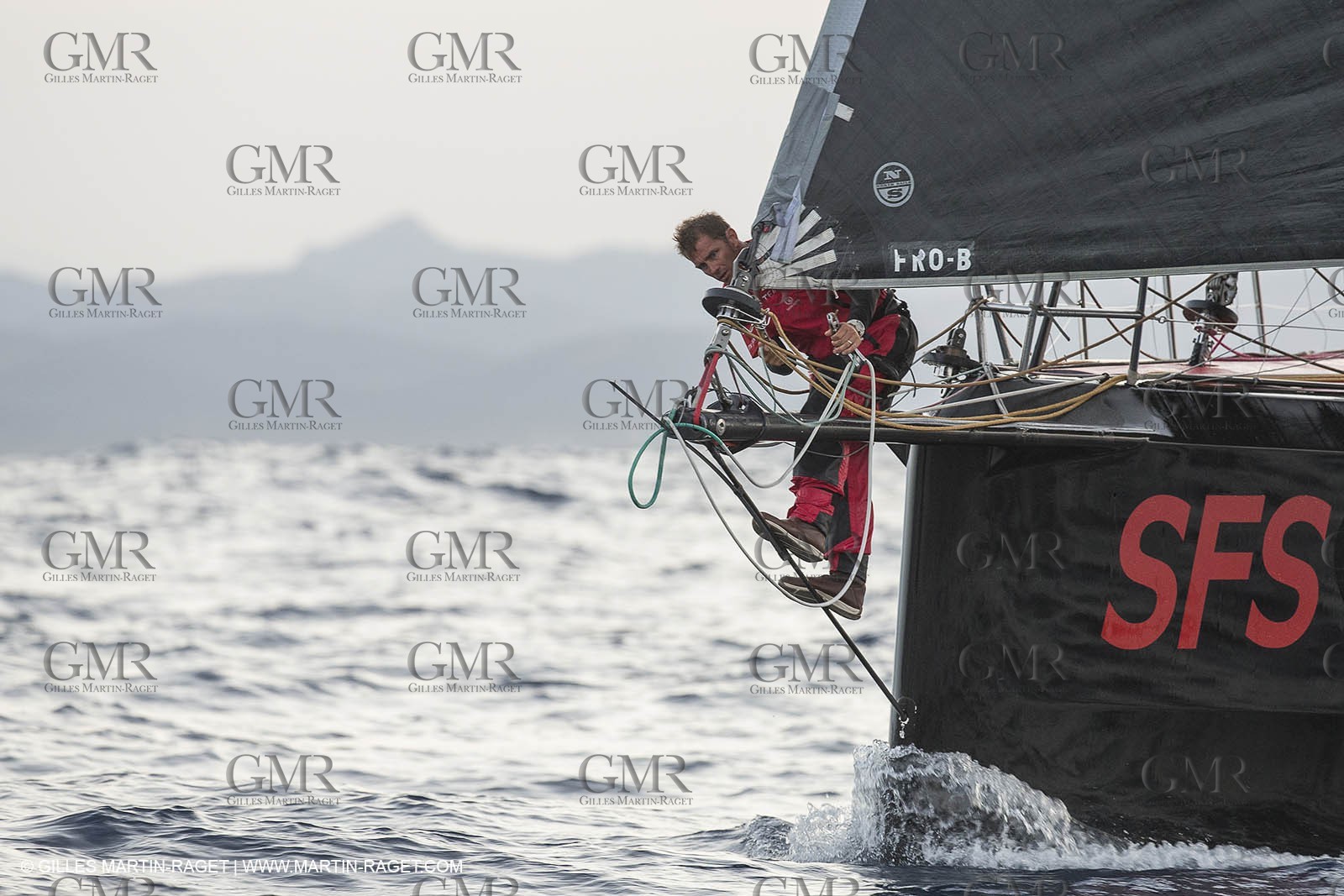 13 06 2015, Saint Tropez (FRA,83), Rolex Giraglia Prologue, SFS finish