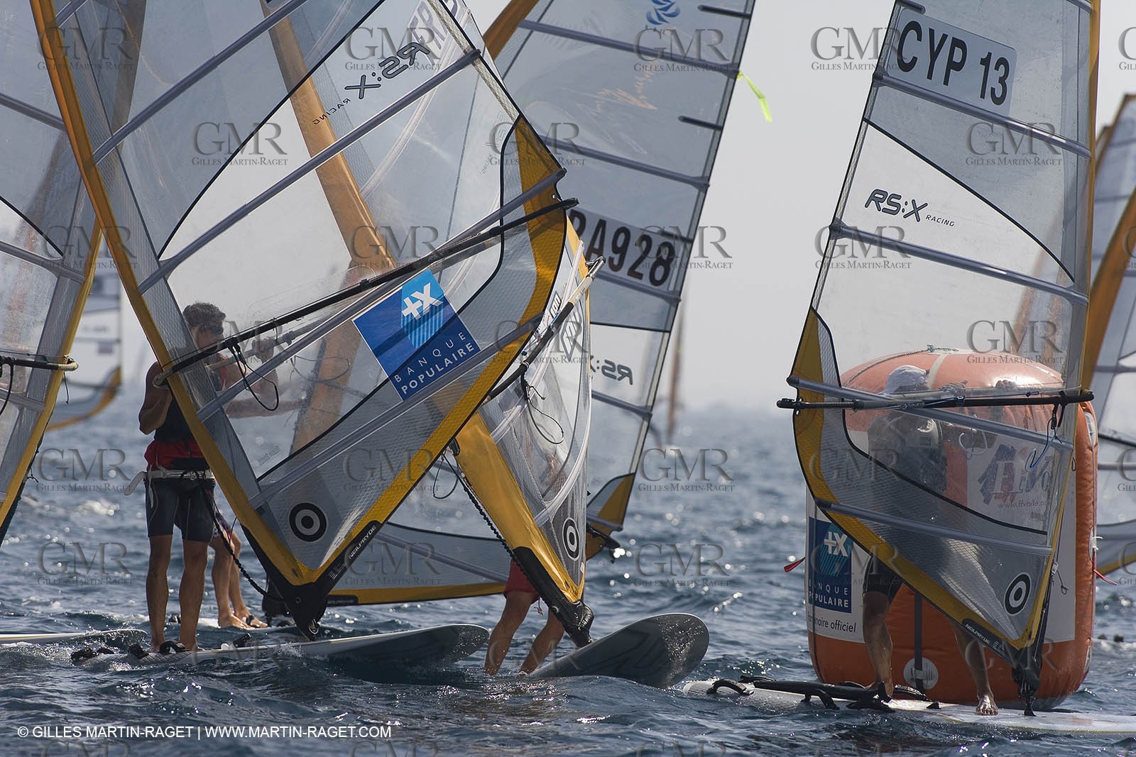 25 04 2007 - 2007 Semaine Olympique Française - Hyères (South of France) - Day 4 - Team France - RS:X