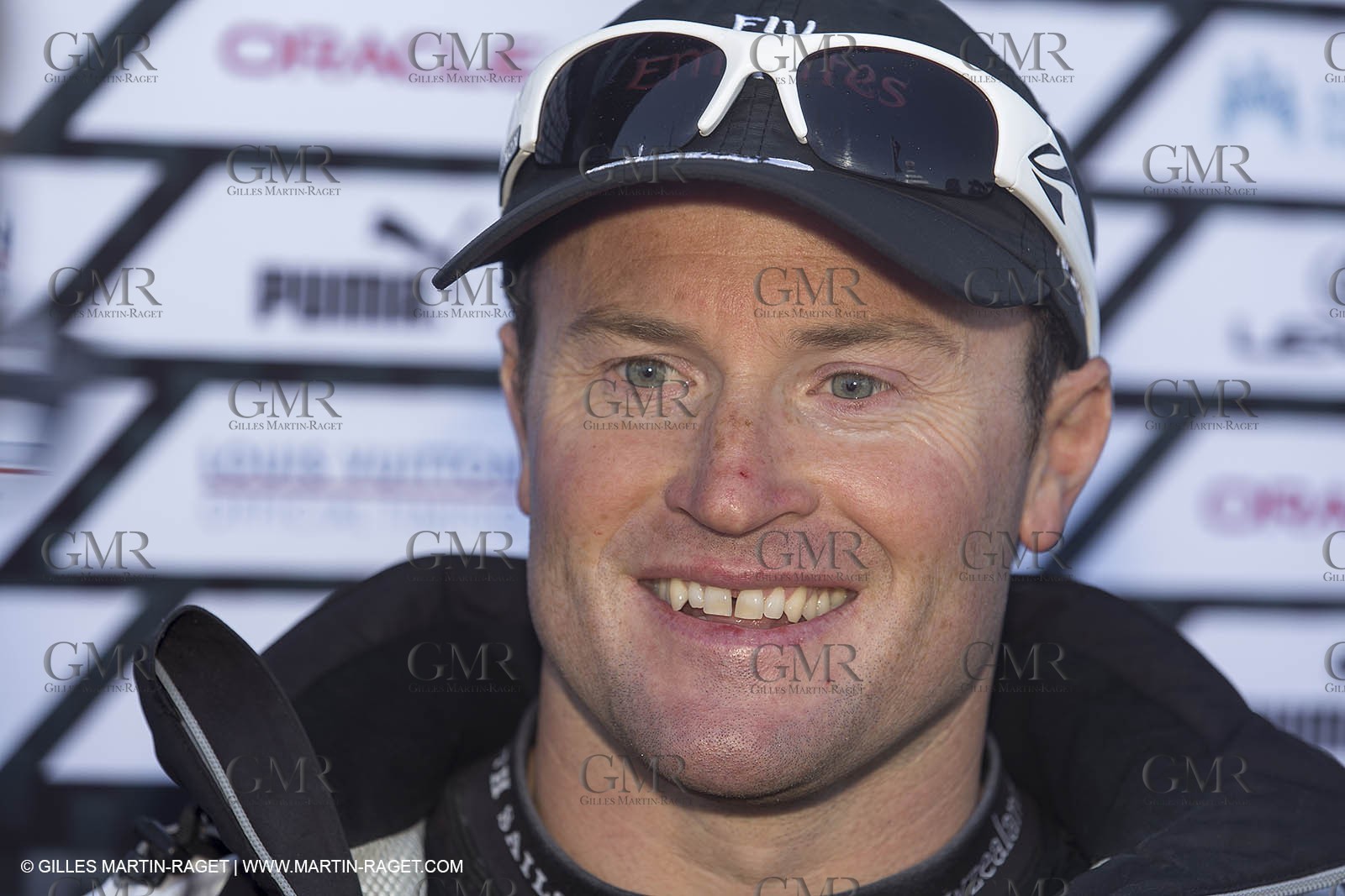 18 07 2013 - San Francisco (USA,CA) - 34th America's Cup - Louis Vuitton Cup - Round Robin - Race Day 6 - Emirates Team New Zealand Vs Artemis Racing (DNS) - Glenn Ashby (AUS, ETNZ Wing trimmer)