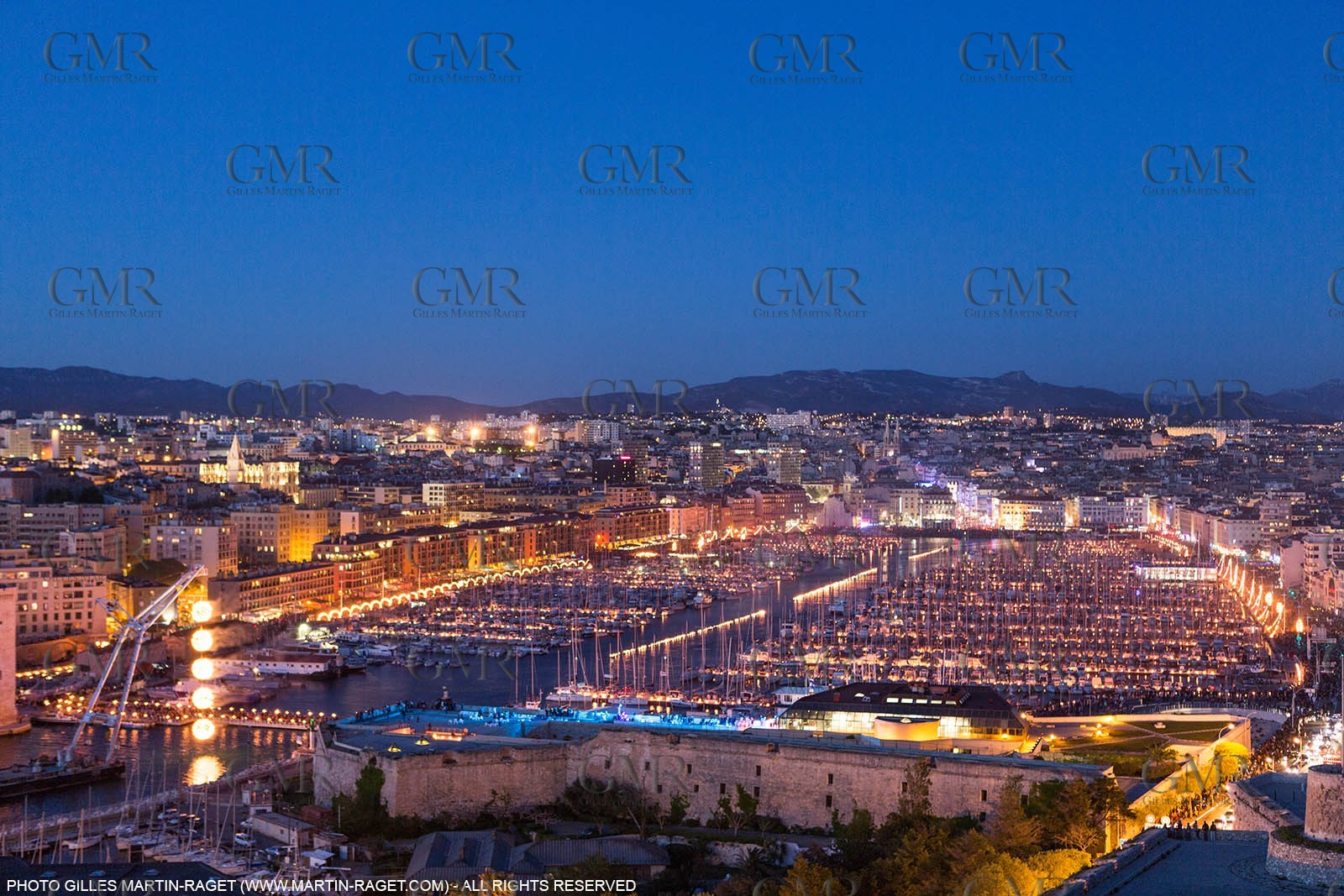 03 05 2013 - Marseille (FRA,13) - Marseille Provence 2013, Historical port Illumination by Company Carabosse