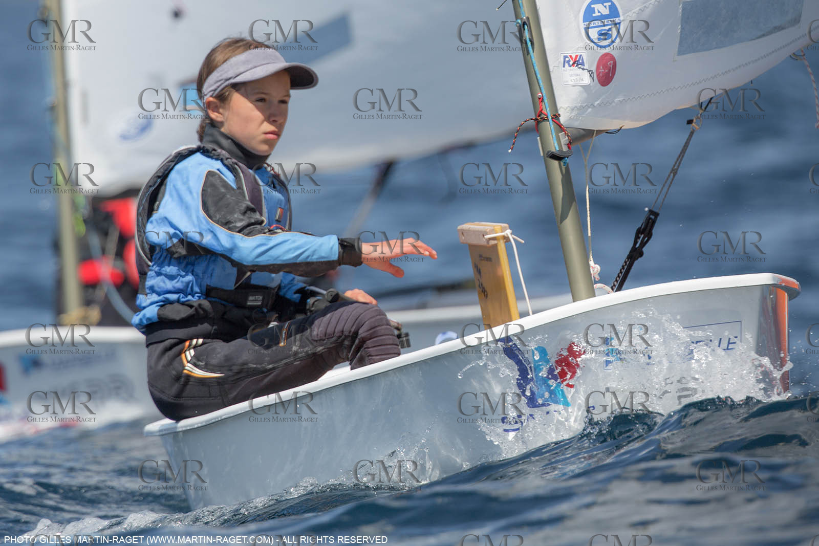 14 04 2016, Marseille (FRA,13), SNIM Dériveurs, Coupe Internationale de Printemps Optimist, Day 4