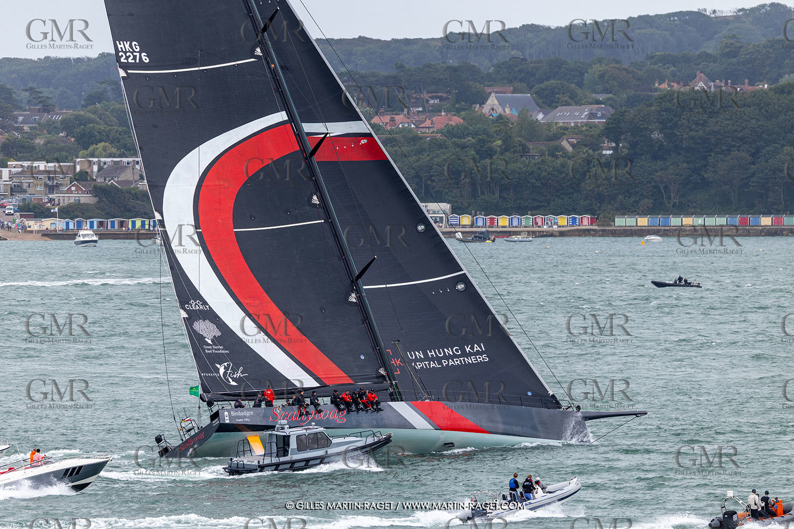 26 07 2025, Cowes (UK, IOW), Admiral's Cup 2025, Rolex Fastnet Race start,