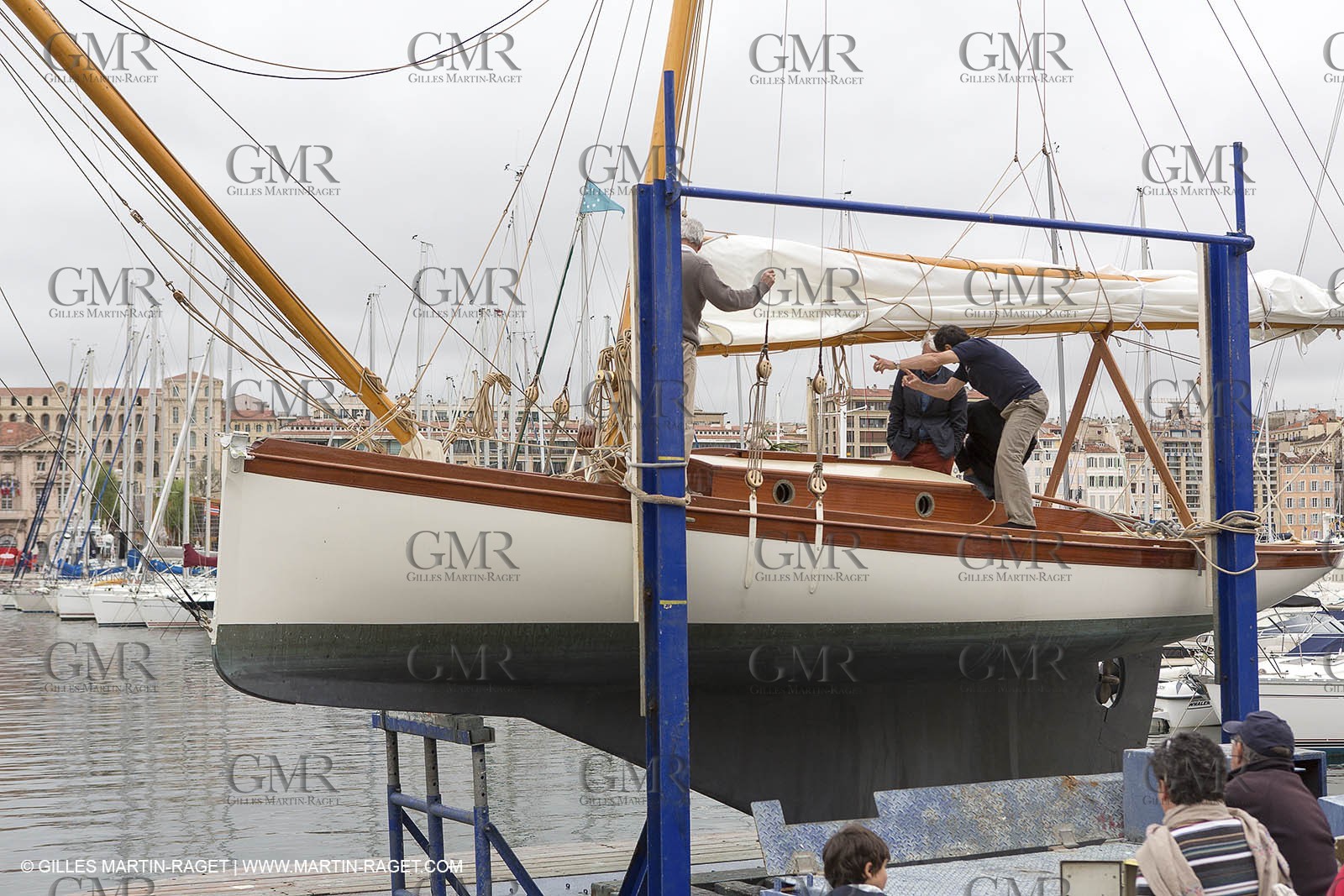 27 04 2013 - Marseille (FRA), Alcyon launch at Société Nautique of Marseille