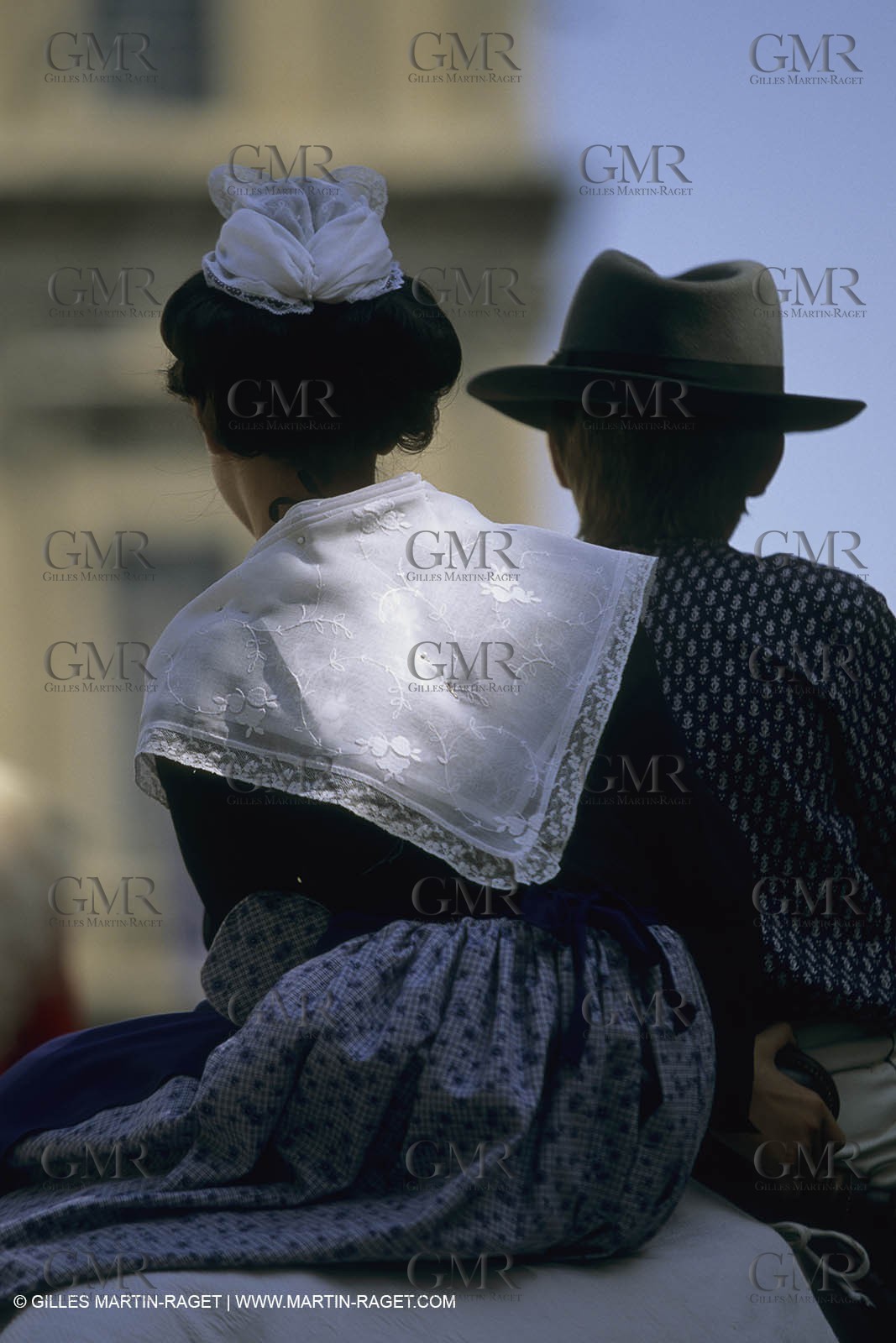 France, Provence, Traditionnal costume from Arles