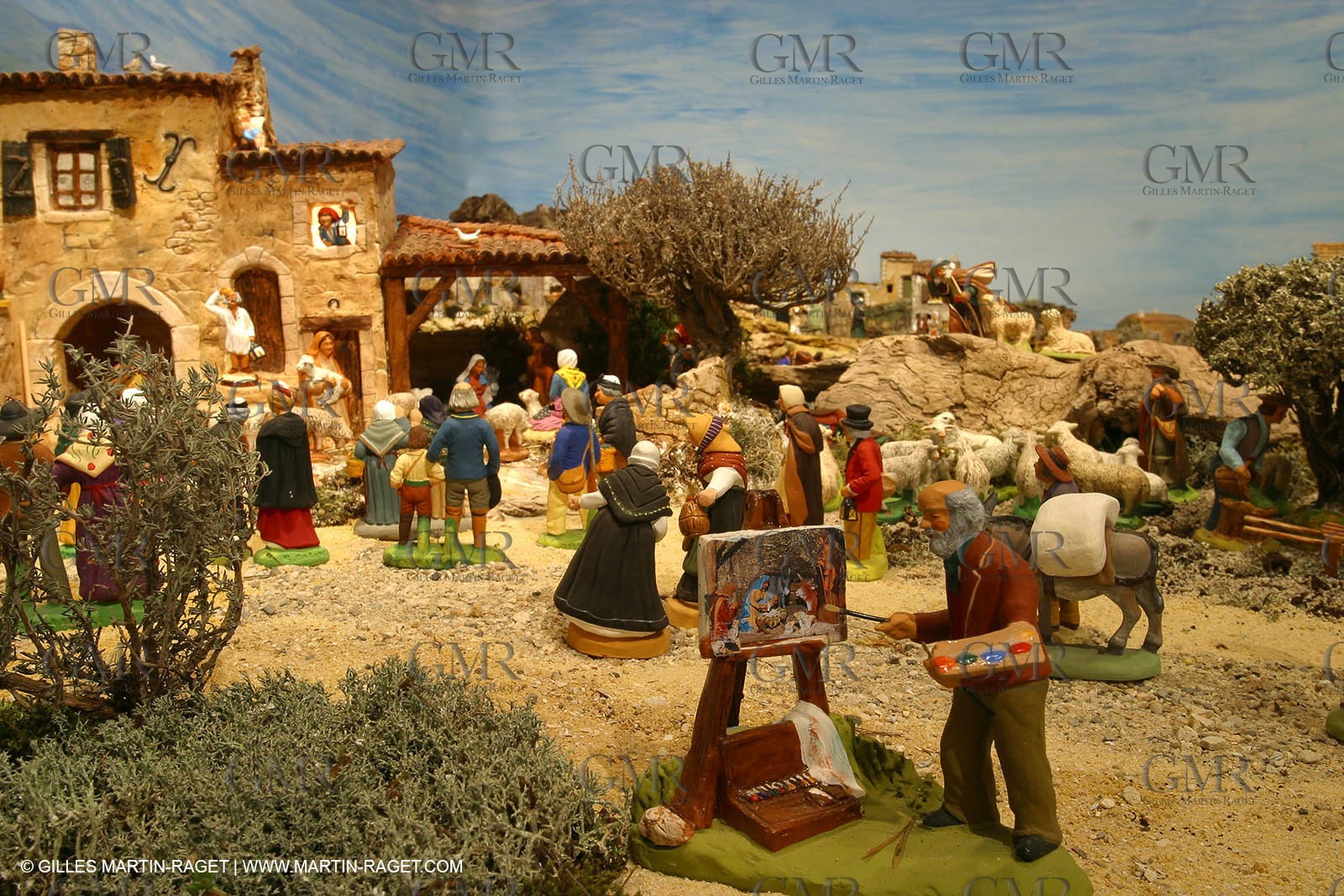 Décembre 2010, Les Saintes Maries de la Mer (FRA,13) , Grande crèche de Noël