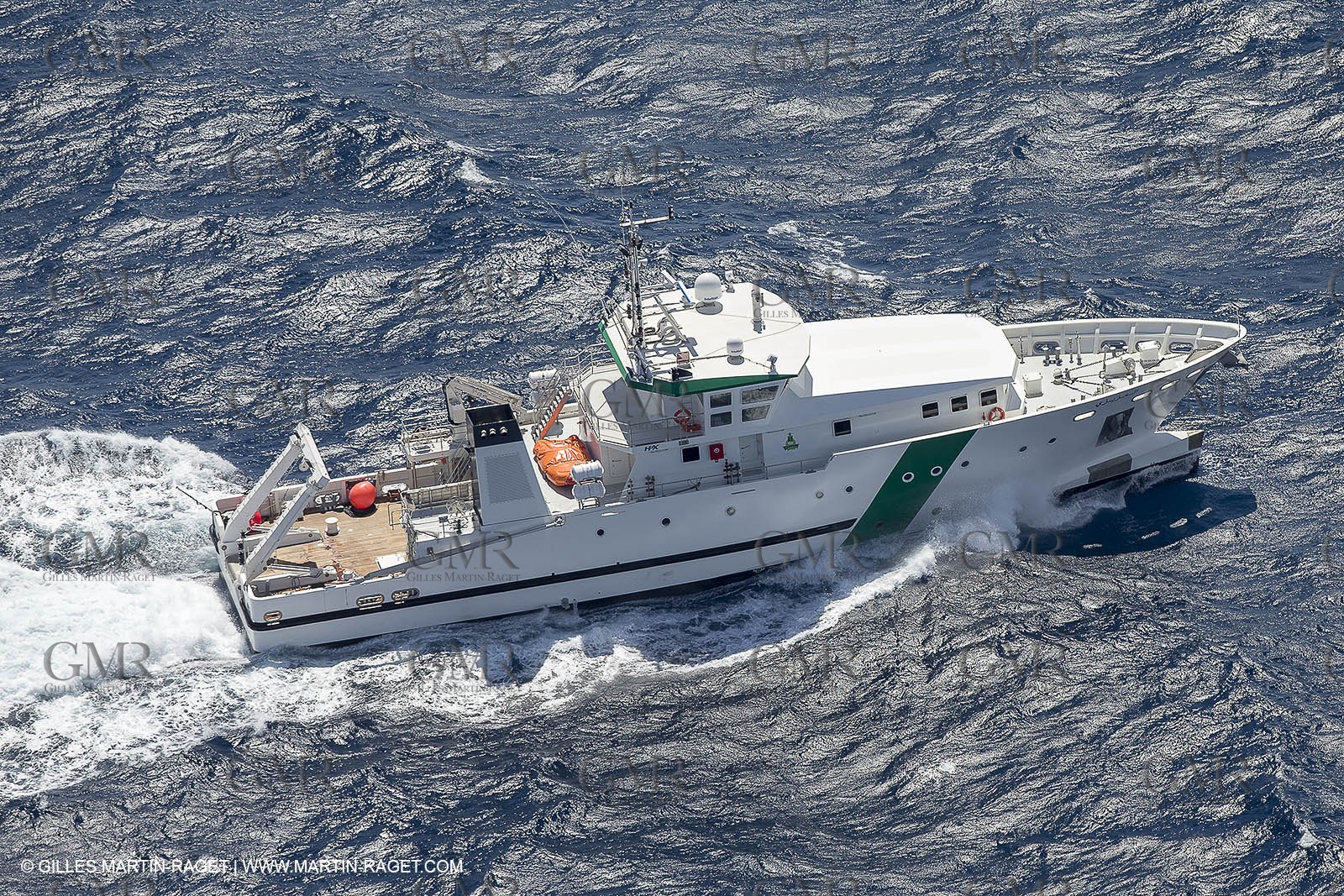 Al Azizi -  H2X boatyard - Oceanographjic research ship - Sea trials off La Ciotat (FRA,13) - 29 07 2014