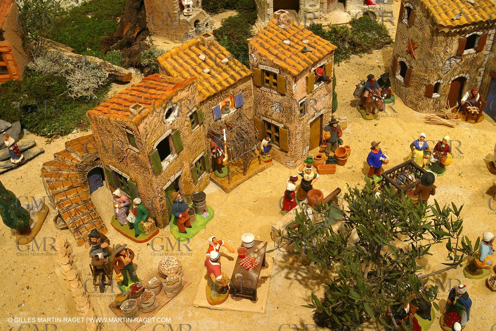 Great crib from les Saintes Maries de la mer (FRA, 13) for Christmas, December 2010