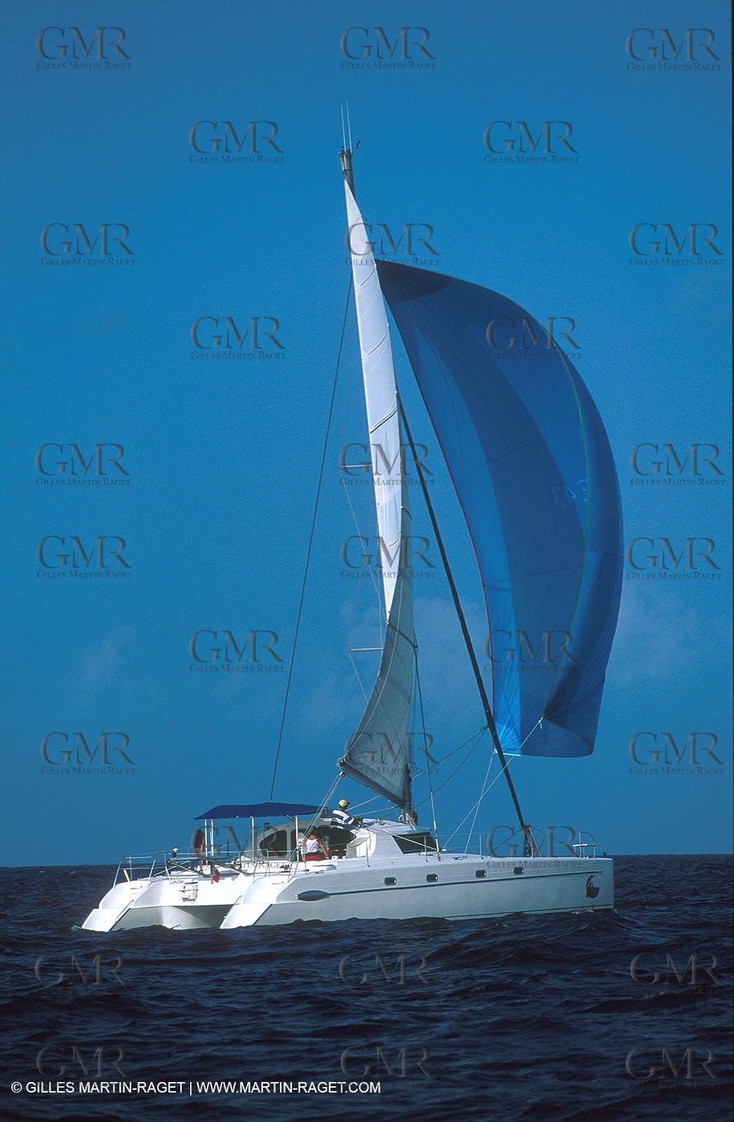 Cruising multihull sailing