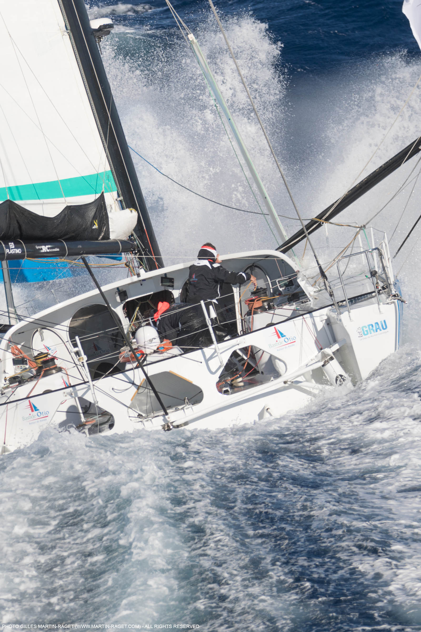 13 07 2017, Port Camargue (FRA,30), Transat Jacques Vabre 2017, Bastide Otio (Kito de Pavant, Yannick Bestaven), offshore trainings