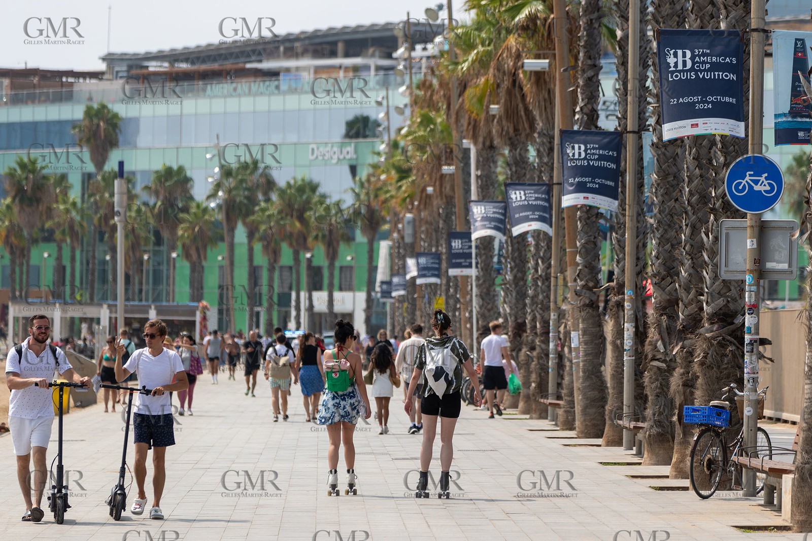 20 08 2024, Barcelona (ESP), Louis Vuitton 37th America's Cup,