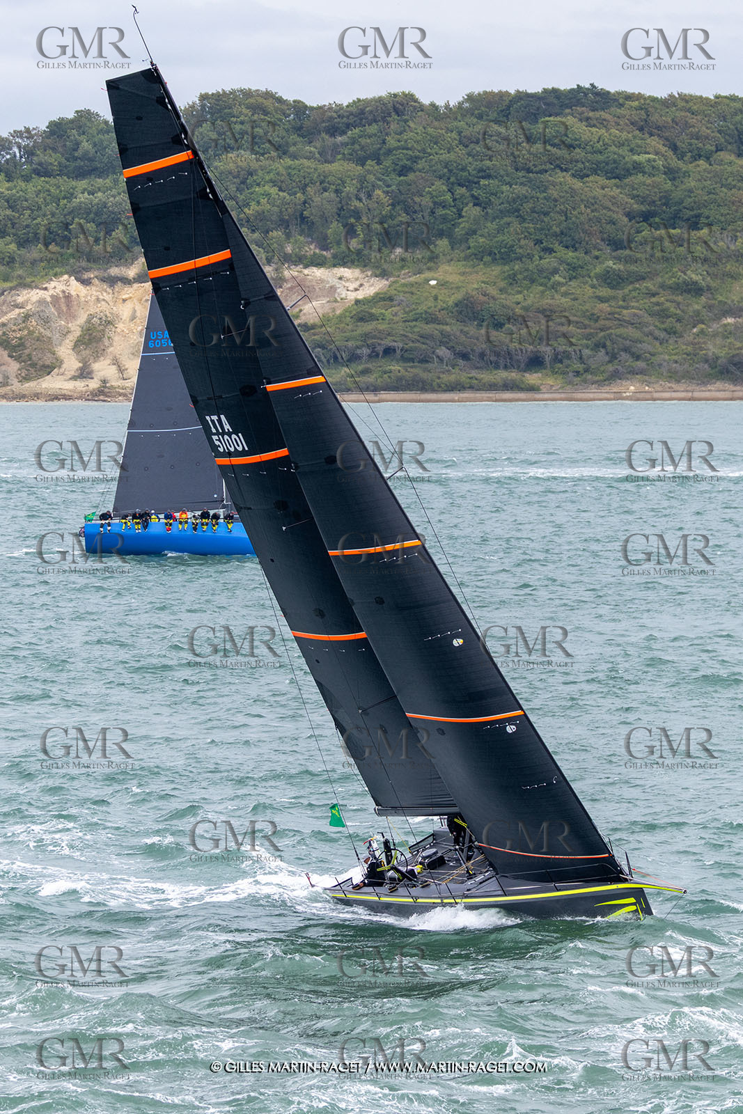 26 07 2025, Cowes (UK, IOW), Admiral's Cup 2025, Rolex Fastnet Race start,