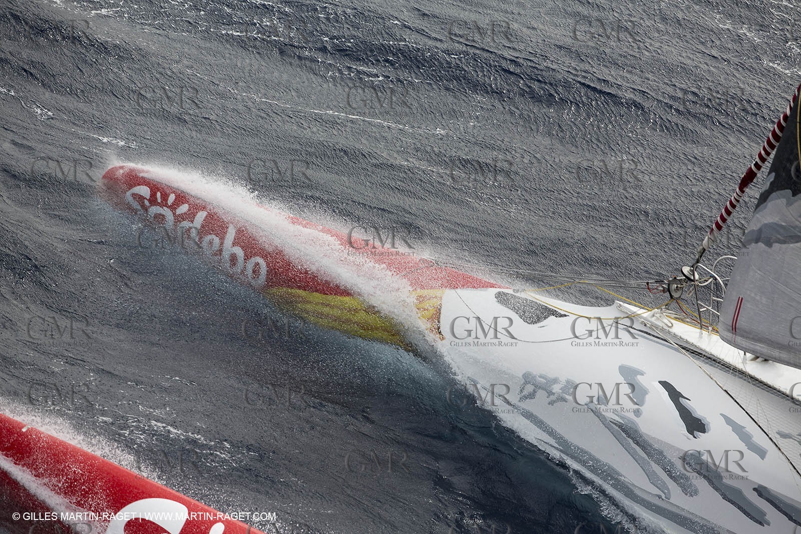 12 09 2012 - Marseille (FRA,13) - Trimaran Sodebo - Thomas Coville - Trans Mediterranée record attempt.