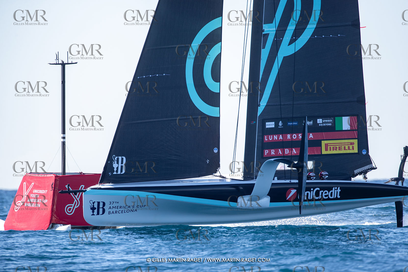 15 09 2024, Barcelona (ESP), 37th America's Cup, Unicedit Youth America's Cup,