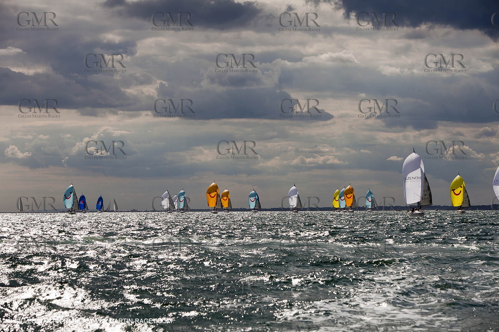 02 08 2010 - Cowes (UK, IOW) - The 1851 Cup -  BMW ORACLE Racing - Training Day.
