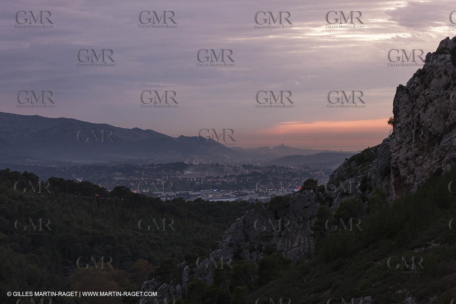 23 10 2012 - Gemenos (FRA) - Aubagne the 'Huveaune river valley, East of Marseille