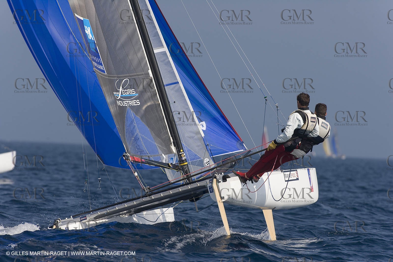 22 04 2007 - 2007 Semaine Olympique Française - Hyères (South of France) - Day 1 - Team France - Tornado - Revil - Espagnon