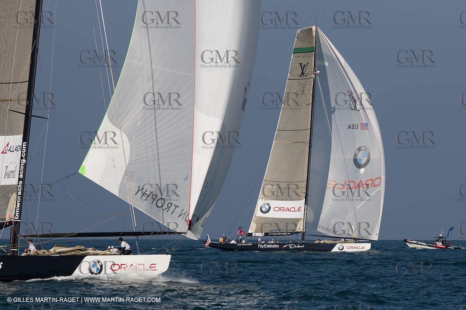 26 11 2010 - Dubai (UAE) - Dubai Louis Vuitton Trophy -1 2 final - BMW ORACLE Racing Vs All4One