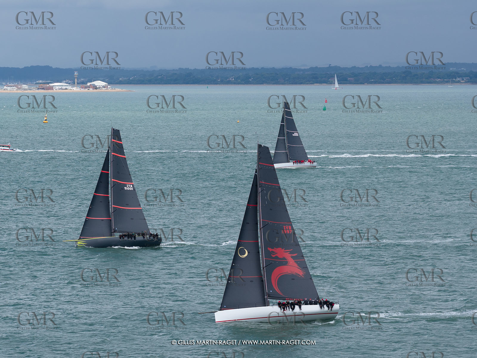 22 07 2025, Cowes (UK, IOW), Admiral's Cup 2025, Inshore Races 1 & 2,