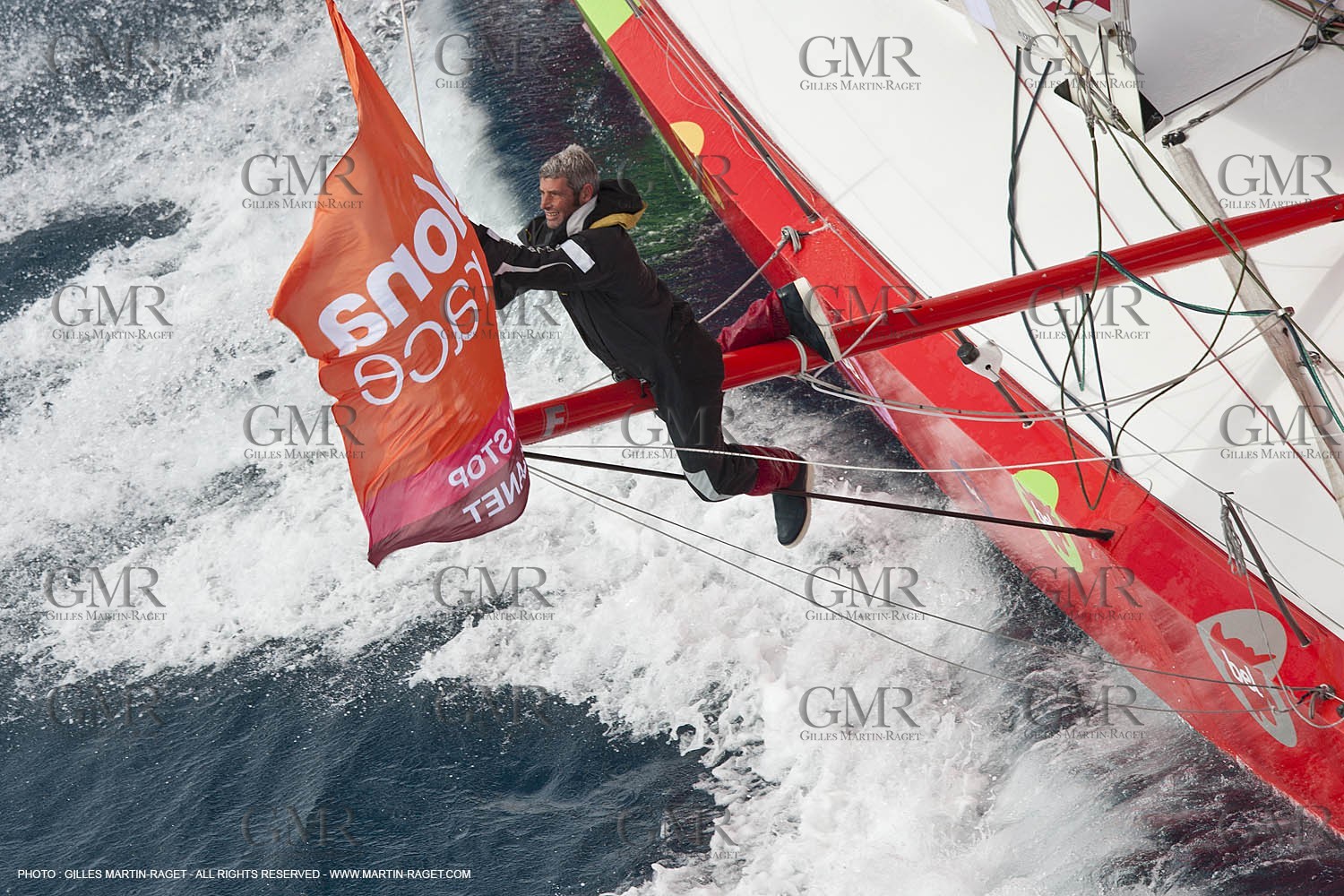 25 09 2010 - Port Camargue (FRA, 30) - Groupe Bel - Training for the Barcelona Word Race - Kito de Pavant - Sebastien Audigane