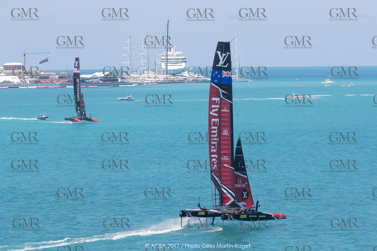 18 06 2017 - Bermuda (BDA) - 35th America's Cup 2017 - 35th America's Cup Match Presented by Louis Vuitton