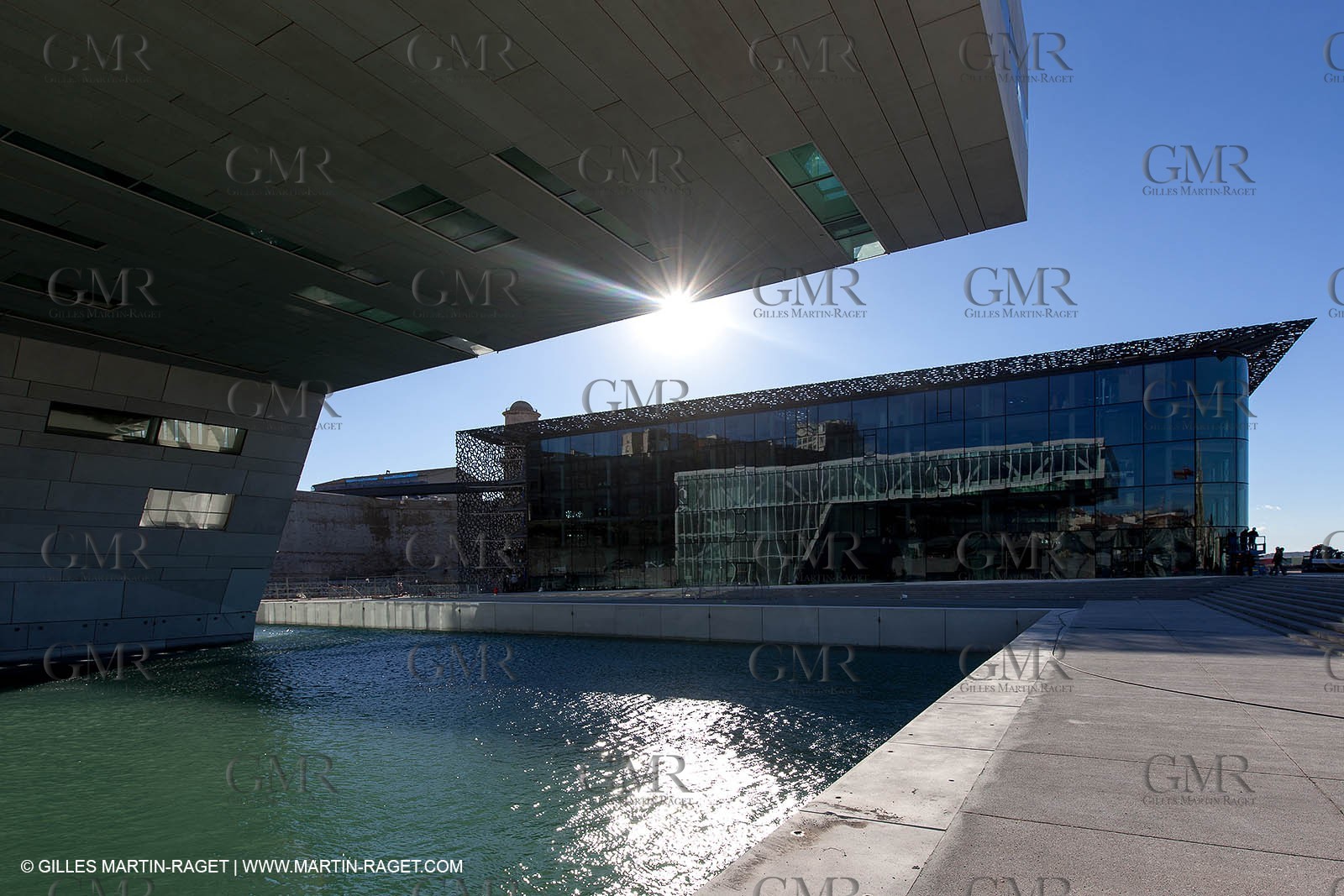 11 01 2013 - Marseille (FRA,13) - Marseille Provence 2013, European capital of Culture, J4 Esplanade, MUCEM Museum and Villa Mediterranée.