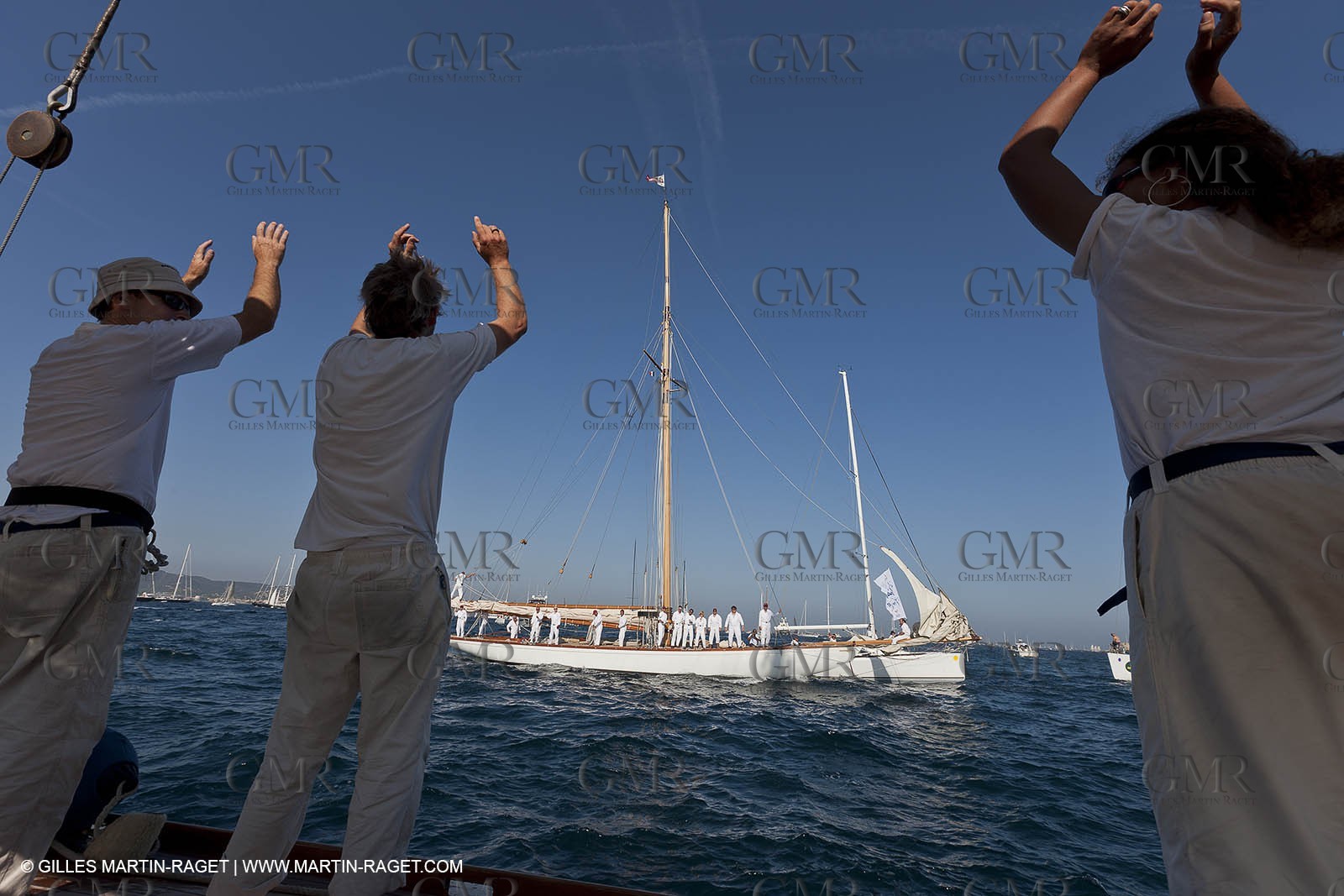 01 10 2011 - Saint Tropez (FRA,13) - Voiles de Saint Tropez 2011 - Classic Yachts - Day 5 - Onboard Mariquita