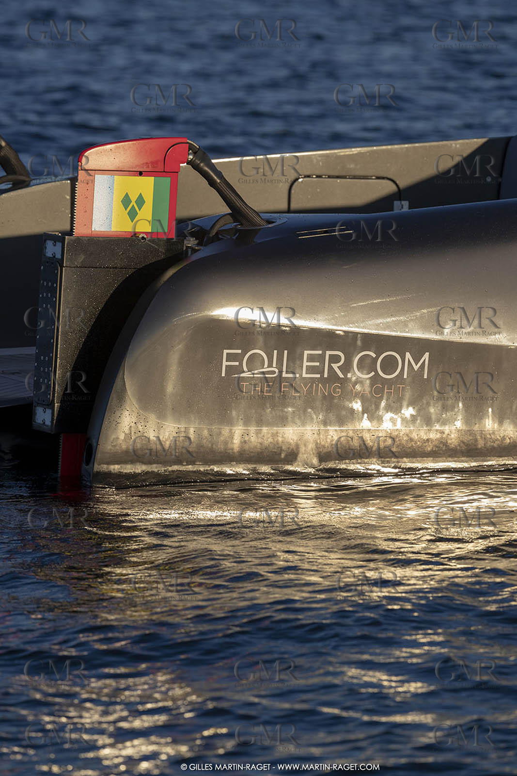 09 08 2018, Saint-Tropez (FRA,83), Foiler, the Flying Yacht by Enata