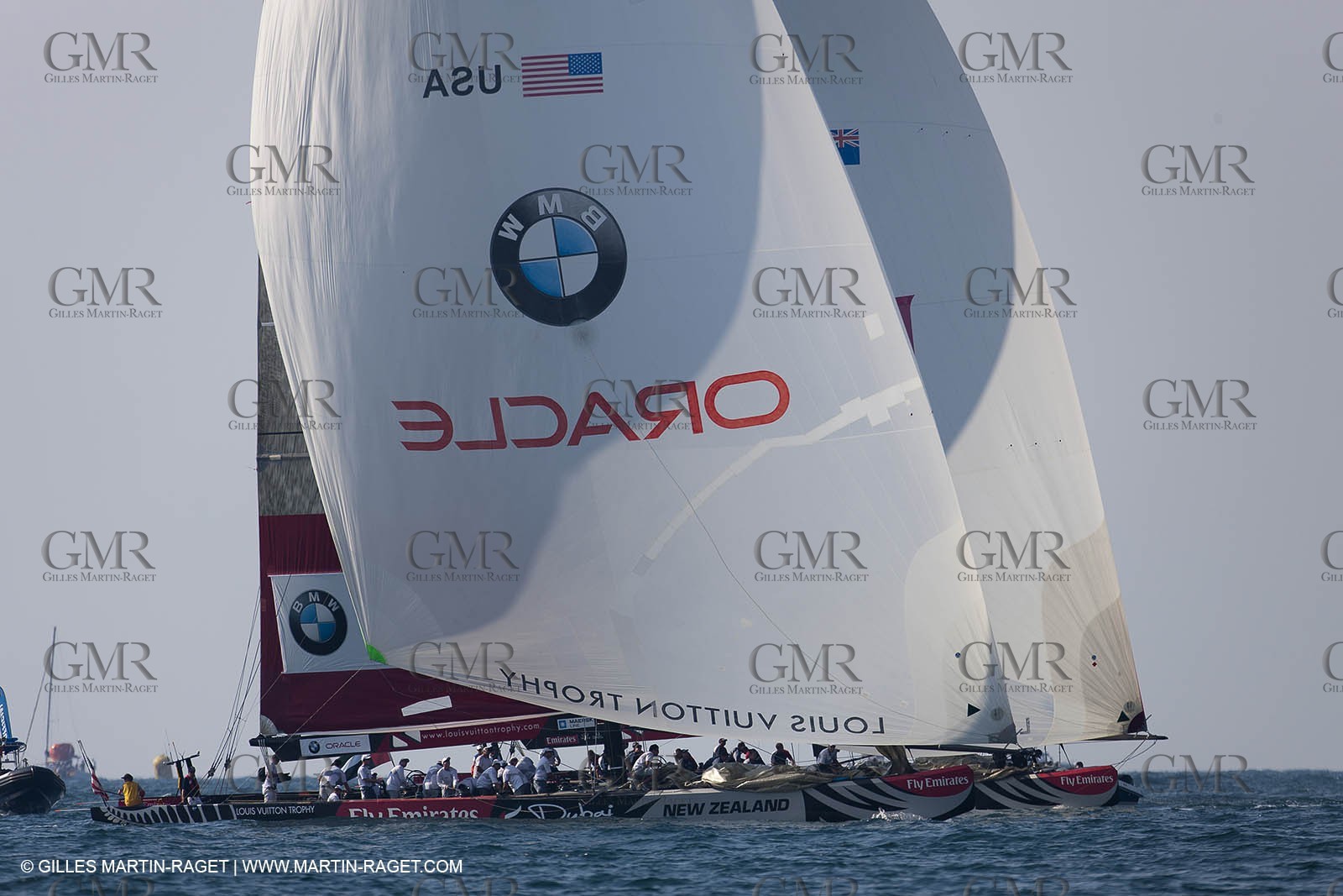 21 11 2010 - Dubai (UAE) - Dubai Louis Vuitton Trophy -  Round 2 - BMW ORACLE Racingg Vs Emirates Team New Zealand