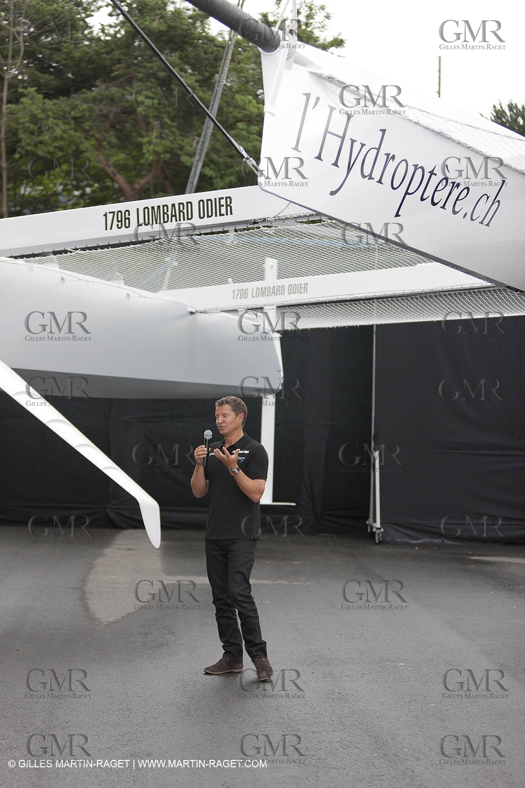 23 08 2010 - Ecublens (SUI) - L'Hydroptère.CH - Project launch