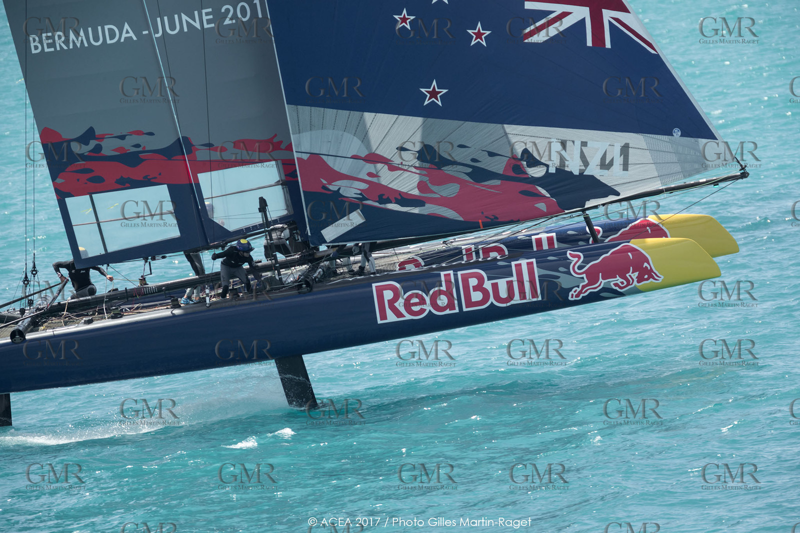 21 06 2017 - Bermuda (BDA) - 35th America's Cup 2017 - Red bull America's Cup Final