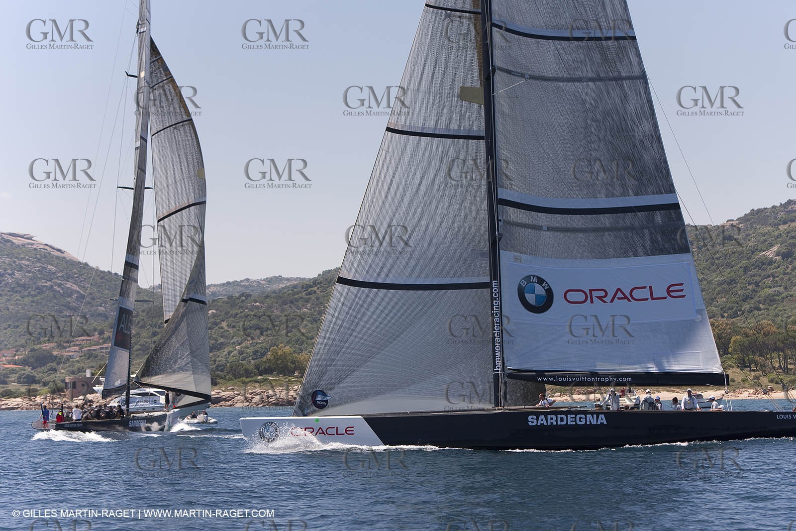 23 05 2010 - La Maddalena (ITA, Sardinia) Louis Vuitton Trophy - BMW ORACLE Racing - Racing Day 2