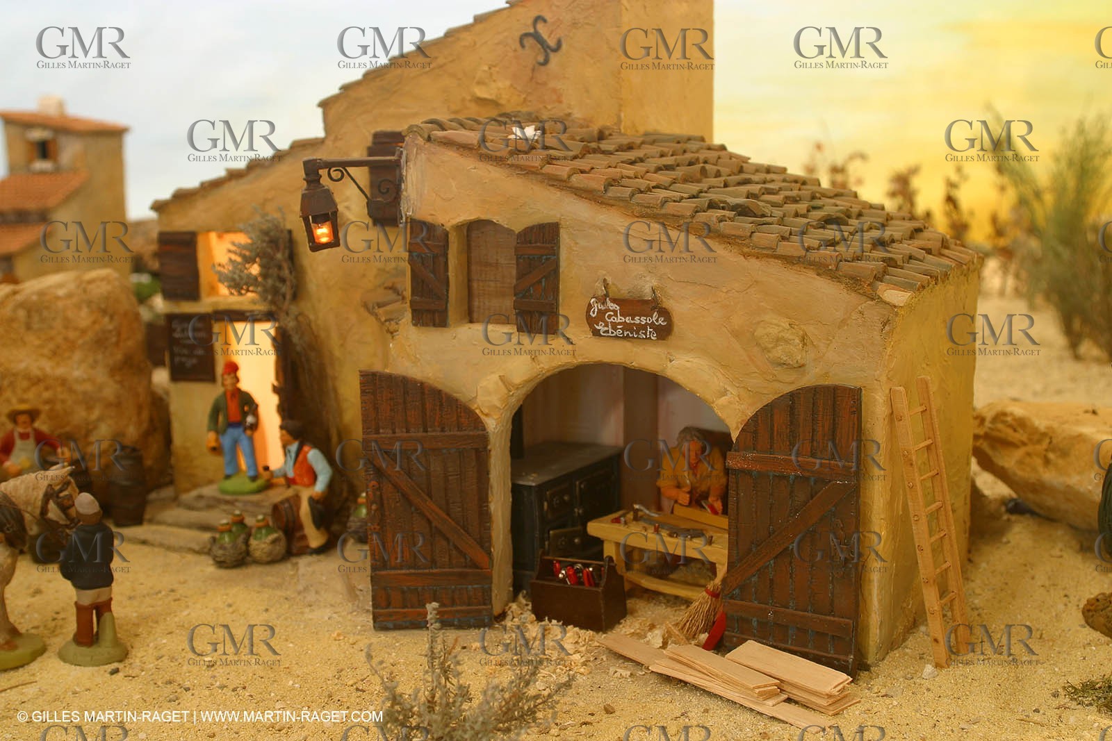 Great crib from les Saintes Maries de la mer (FRA, 13) for Christmas, December 2010
