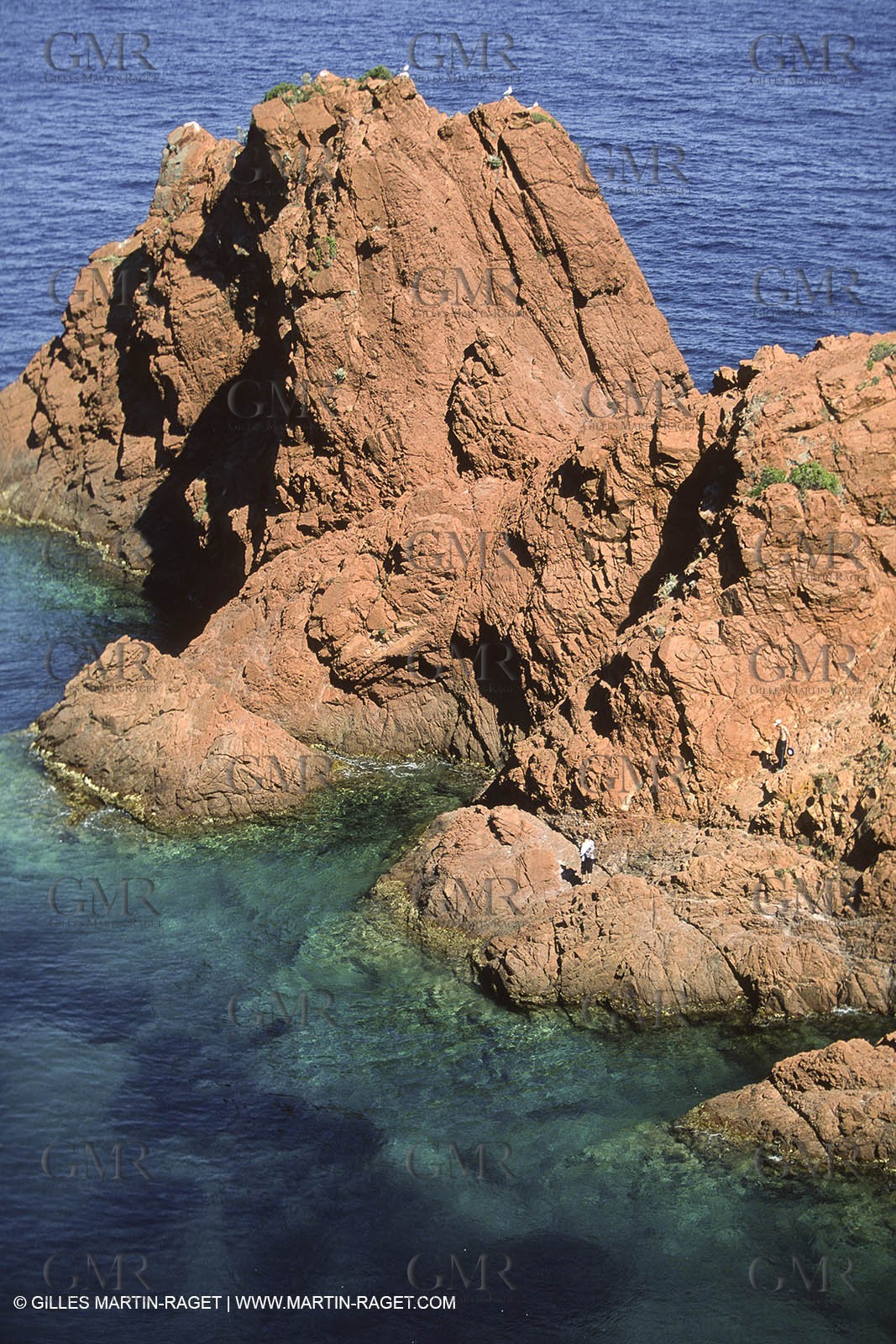 France - Côte d'Azur - Esterel cliffs