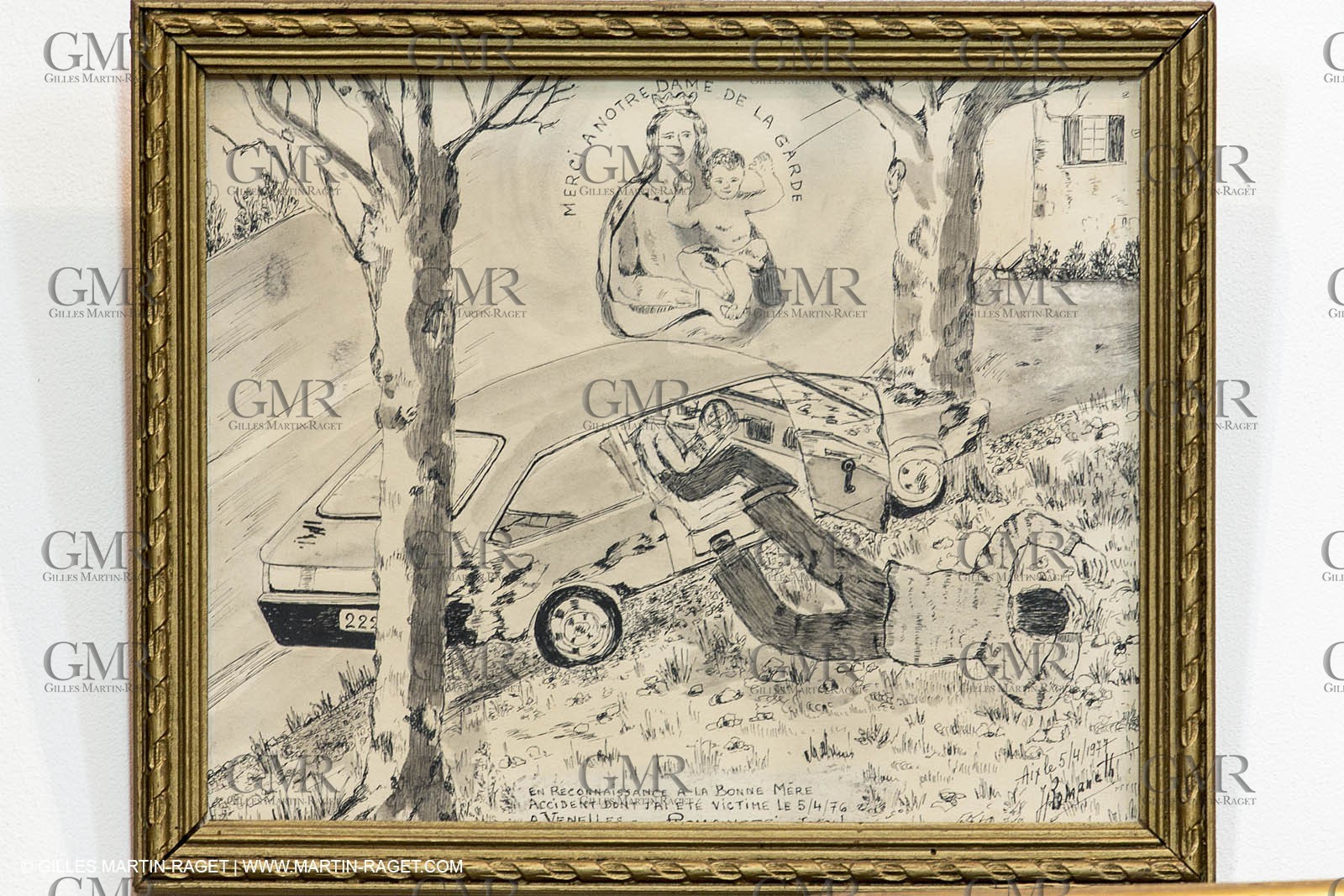 04 02 2013 - Marseille(FRA,13), Notre Dame de la Garde, Ex Voto