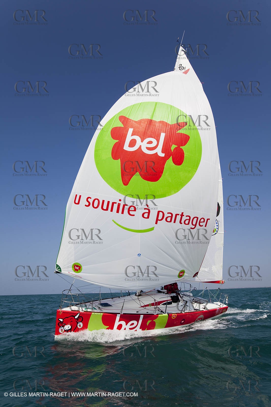 13 03 2010 -  La Grande Motte   Port Camargue (FRA) - Groupe Bel - Kito de Pavant   Sebastien Audigane training for Transat AG2R