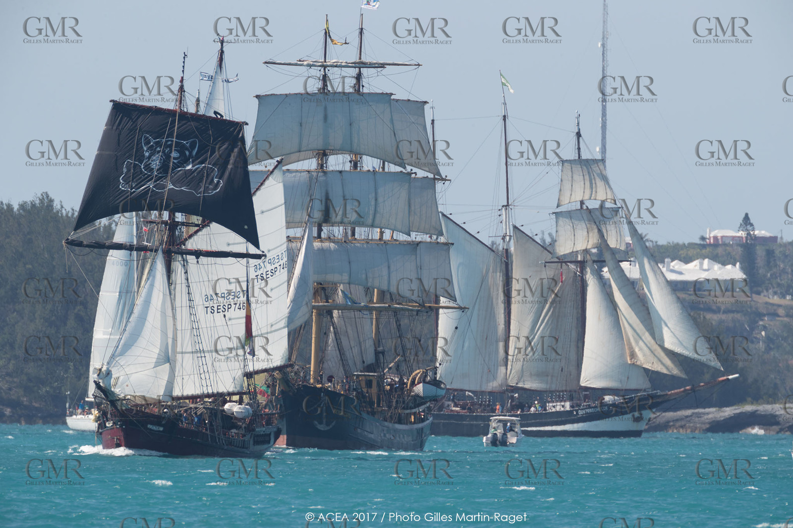 05 06 2017 - Bermuda (BDA) - 35th America's Cup Bermuda 2017 - Tall ships Bermuda