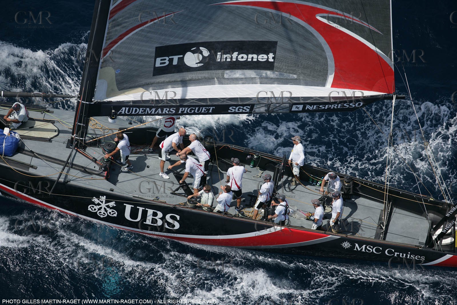 2' 06 2007-Valencia (Spain)- 32nd America's Cup - Final Match - Day 2