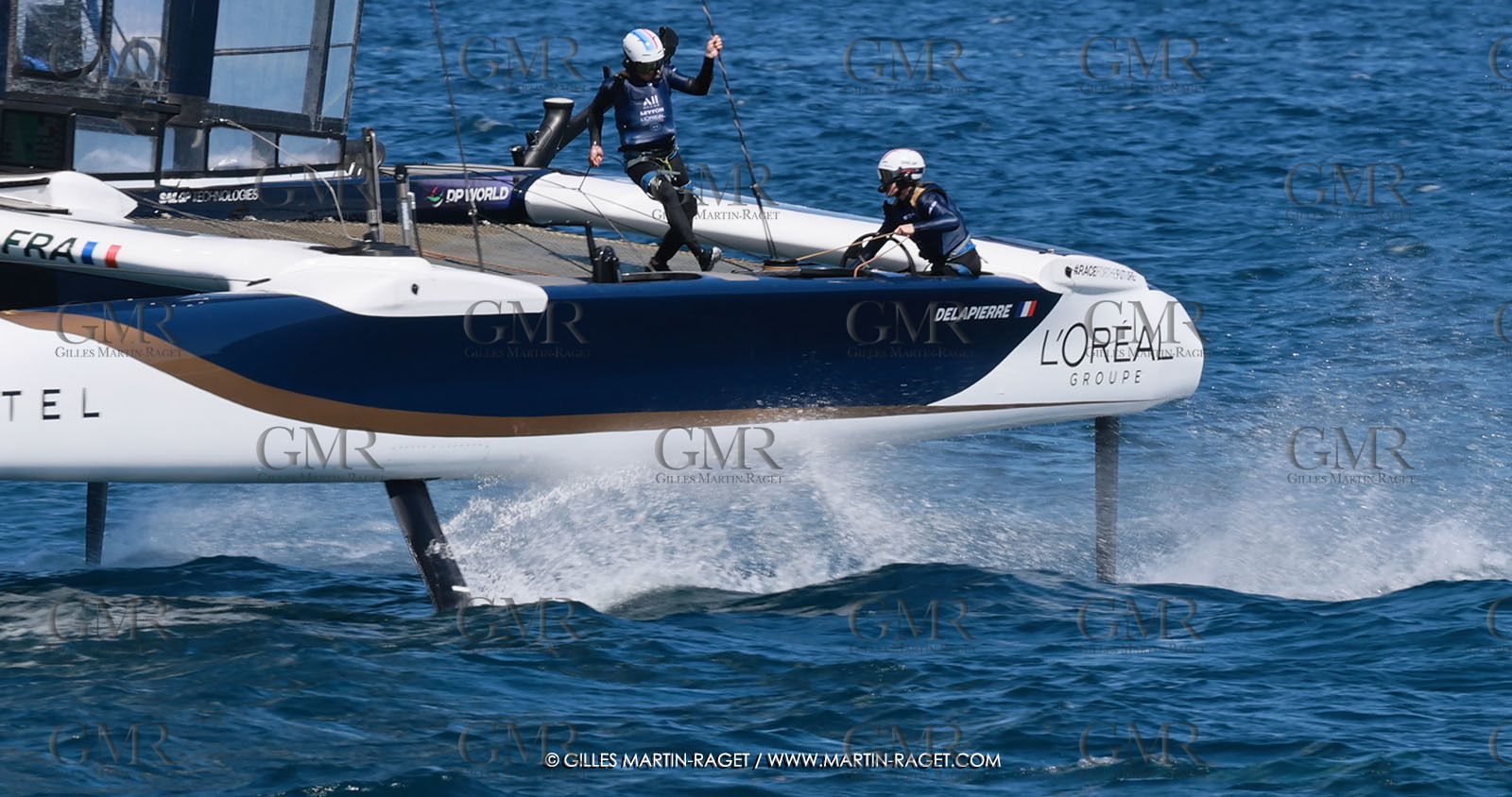10 09 2025, Saint-Tropez,(FRA), Rockwool SailGP France Saint-Tropez, Race Day 1
