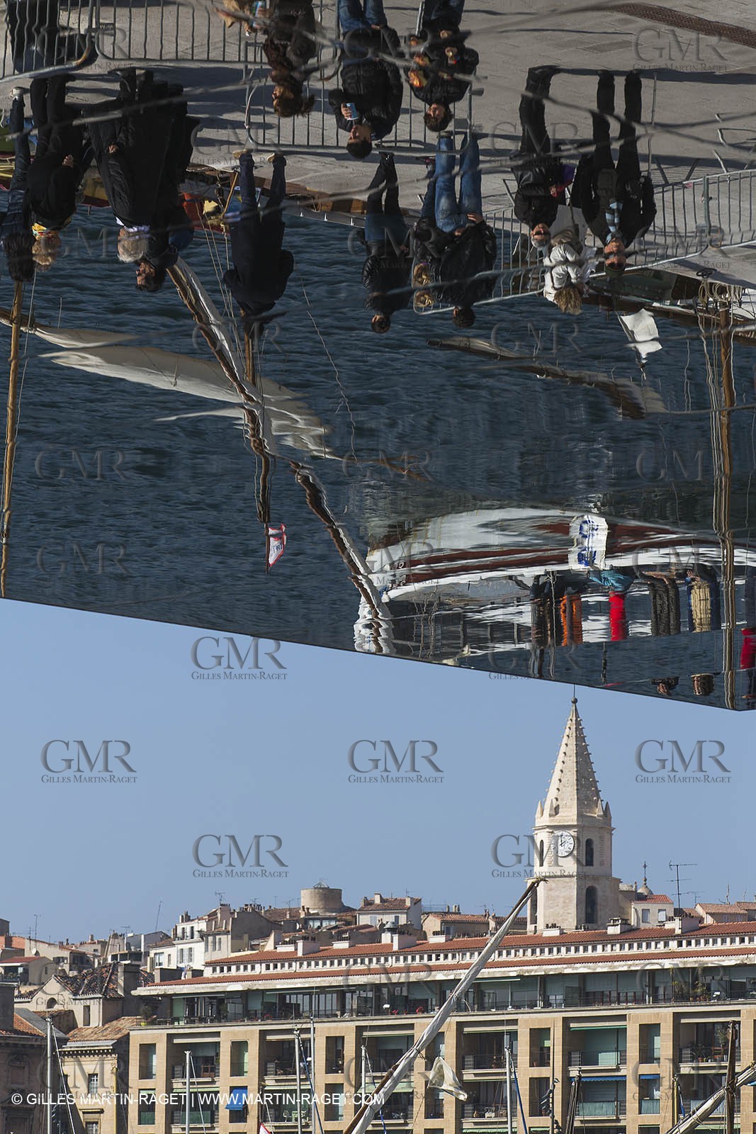 02 02 2013 Marseille (FRA,13) - Opening of the shadehouse and renovated historical Vieux Port